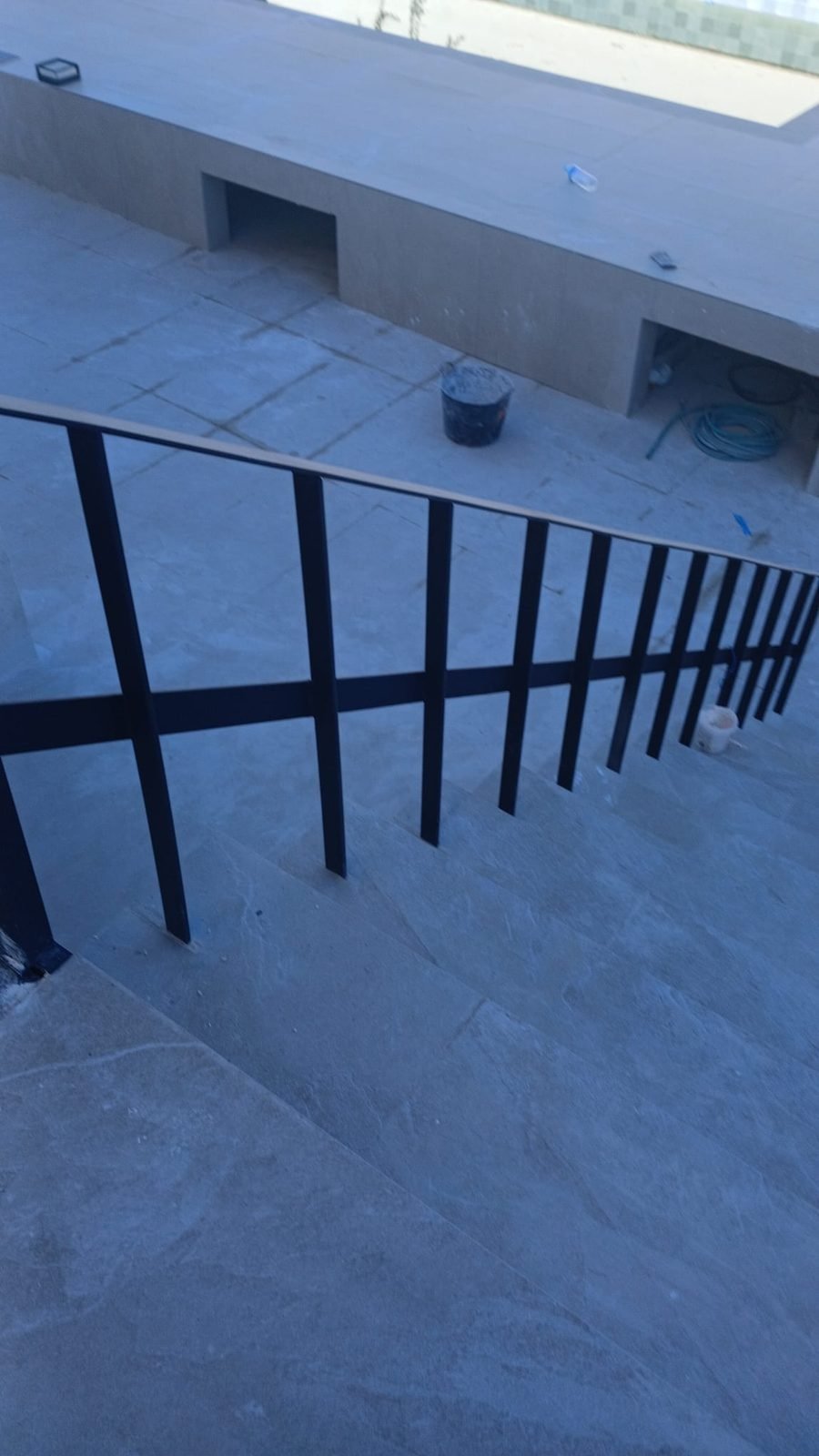 Terraza reformada con solado nuevo